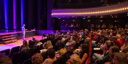 Impressie congres in de AFAS Theaterzaal van Flint theater Amersfoort
