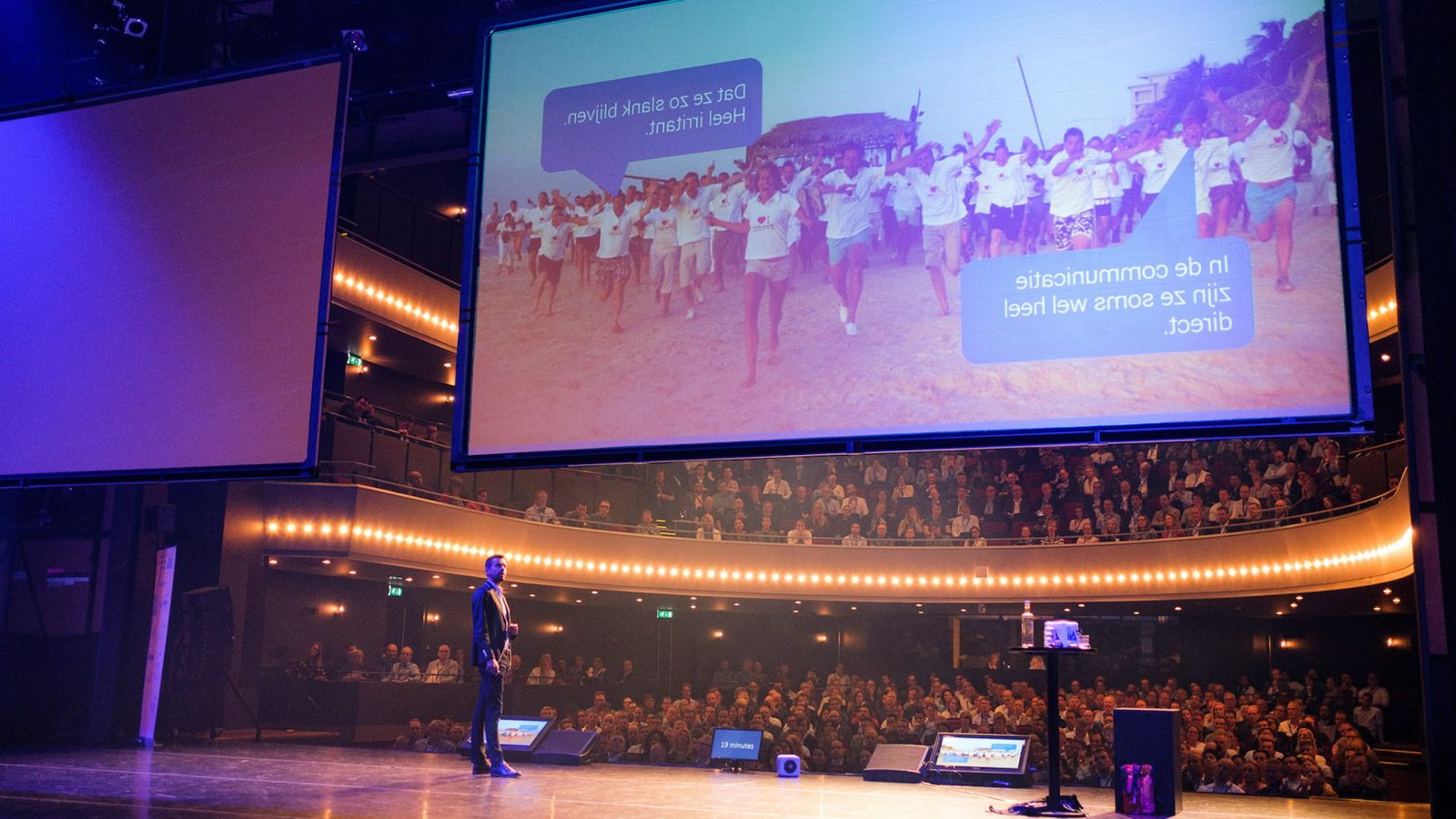Congres AFAS Theaterzaal in Flint theater Amersfoort