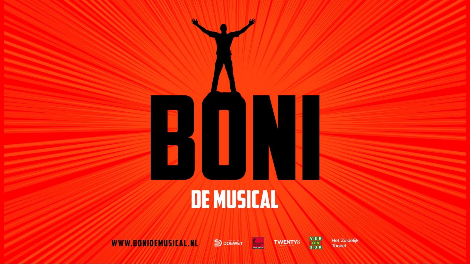 Promobeeld Boni de musical in theater Flint Amersfoort