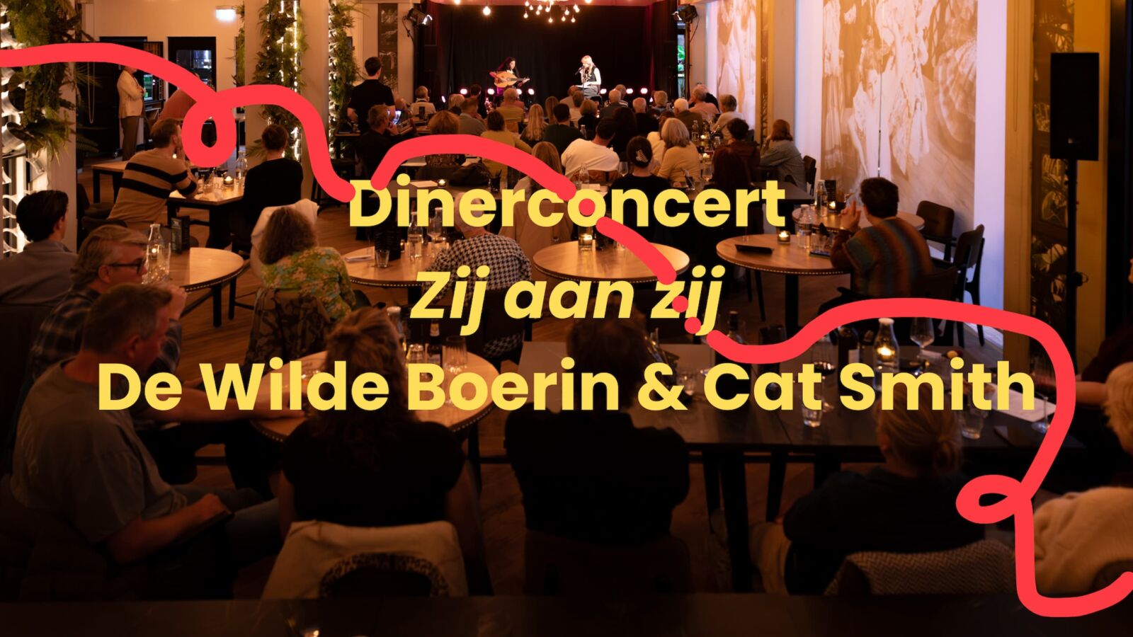 Dinerconcert - De Wilde Boerin & Cat Smith - Foto