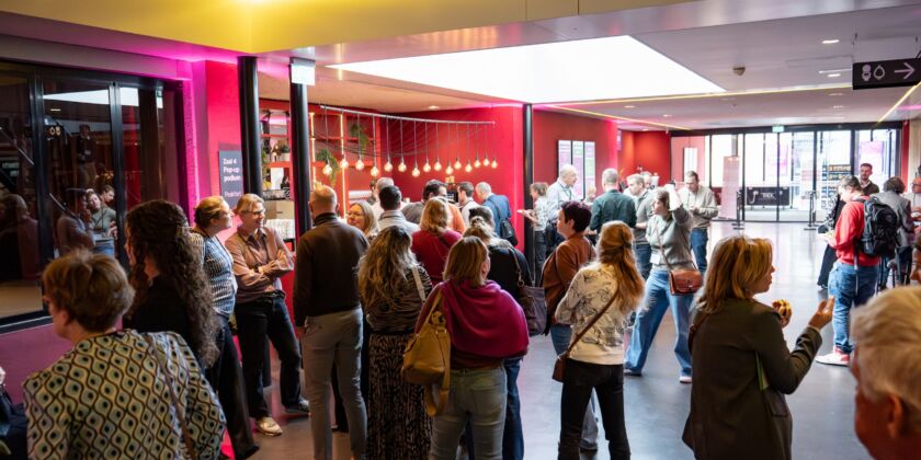 Sfeerfoto van het ManualMaster Congres '25 in Flint Theater Amersfoort